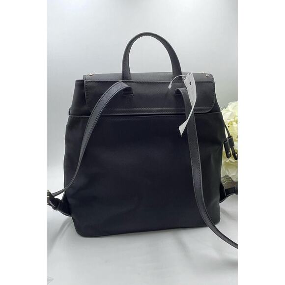 MICHAEL KORS Bedford Zip Gold
Studded BLACK Nylon Leather Large
Backpack - Picture 6 of 16